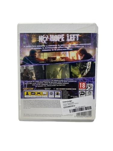 Videojuego SONY PS3 RESIDENT EVIL 6