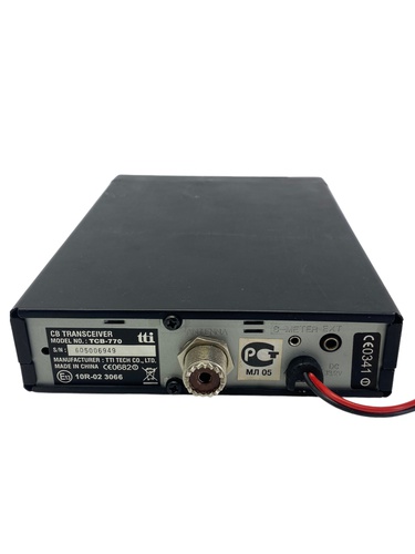 Emisora Radio Aficionado TTI TCB 770