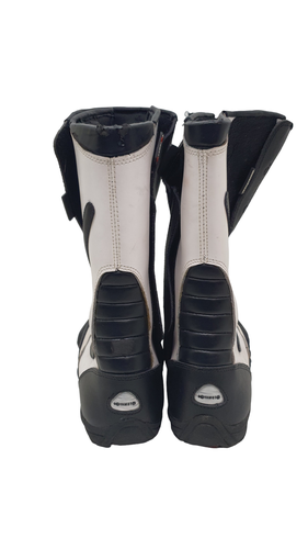 Botas Moto GOYAMOTO BLANCO Y NEGRO Talla 45