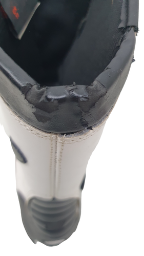 Botas Moto GOYAMOTO BLANCO Y NEGRO Talla 45