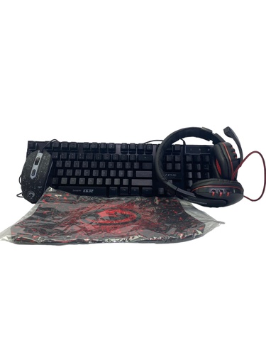 Kit Teclado y Ratón KIT 4 EN 1 SCORPION CM3