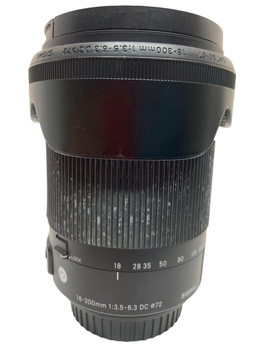 Objetivo SIGMA 18-300 CONTEMPORANY 72 mm 18