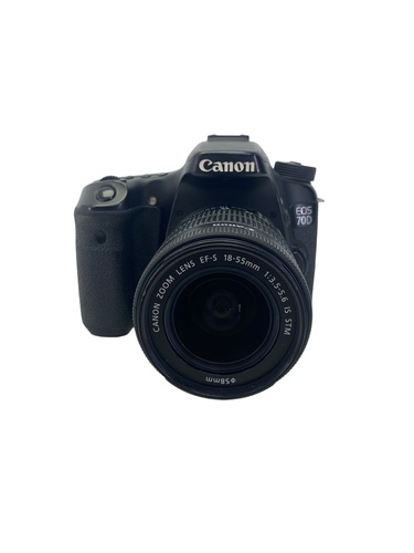 Cámara Réflex CANON EOS 70D + CANON 18-55EF