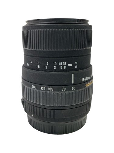 Objetivo SIGMA SIGMA 55-200MM F4-5.6 DC 55-