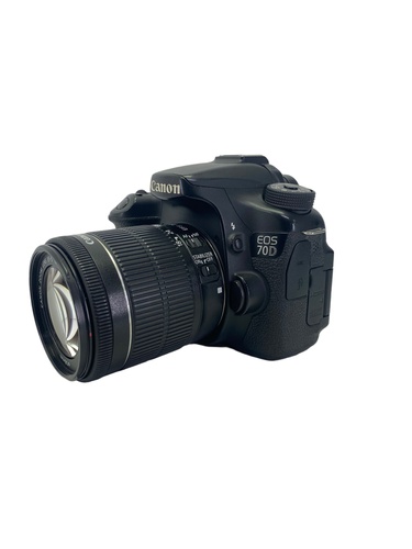Cámara Réflex CANON EOS 70D + CANON 18-55EF