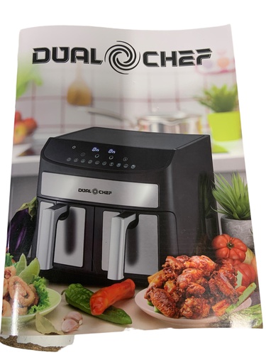 Freidora DUAL CHEF FREIDORA DE AIRE