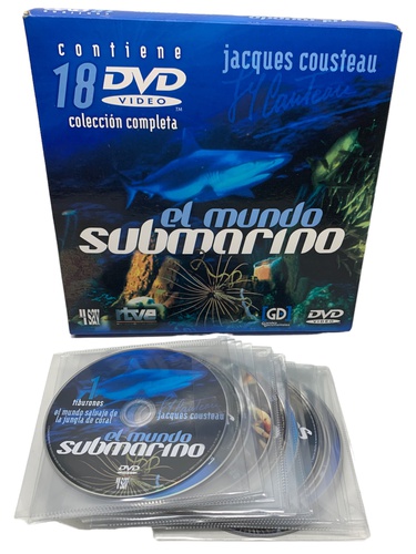 Coleccionismo DVD JACQUES COUSTEAU  18 DVD 