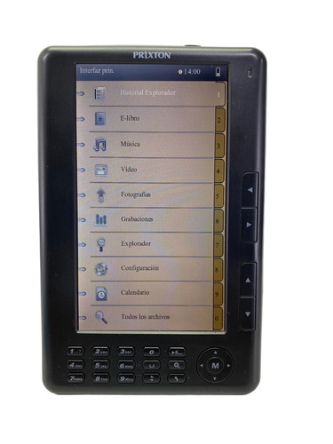 Libro Electrónico PRIXTON CODEX 401 2 GB
