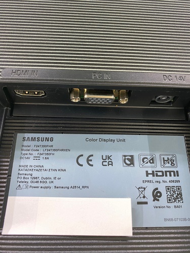 Monitor Led SAMSUNG LF24T350FHRXEN