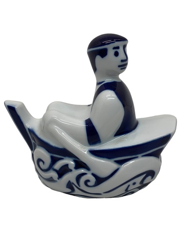 Cerámica SARGADELOS BARCO ONDAS DO MAR