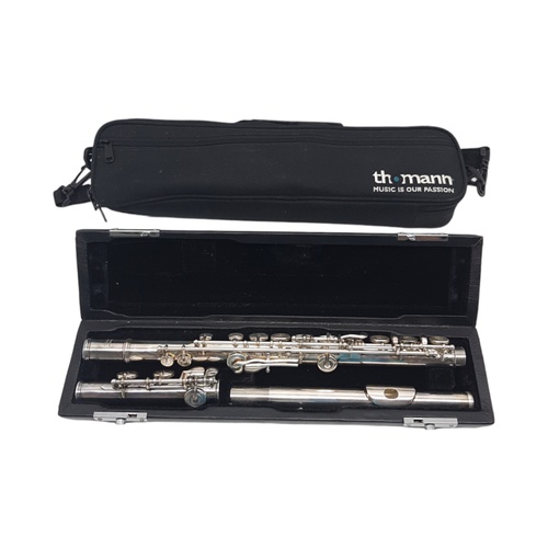 Flauta THOMANN FL1000RE Travesera Metal 3 P