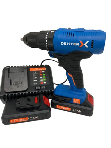 Taladro Batería DEXTER 20VID2-50A.11A 21.6 