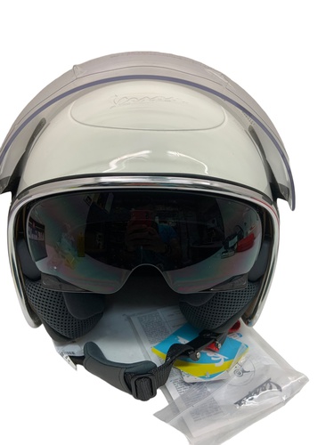 Casco VESPA Jet Automático Con Visera Solar