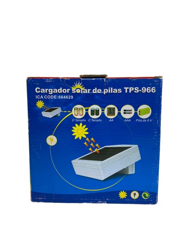 Cargador Pilas CARGADOR SOLAR DE PILAS