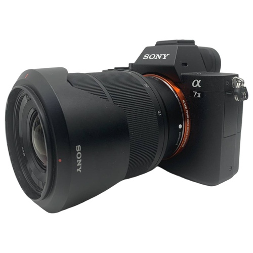 CÁMARA EVIL SONY ALPHA 7 II + FE 28-70MM 3.