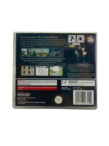 Videojuego NINTENDO DS El profesor Leyton y