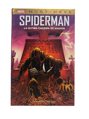 Libros MARVEL Spiderman La ultima cacería d