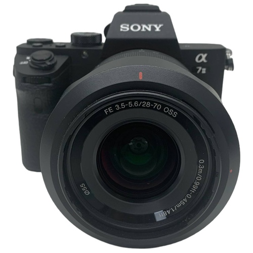 CÁMARA EVIL SONY ALPHA 7 II + FE 28-70MM 3.