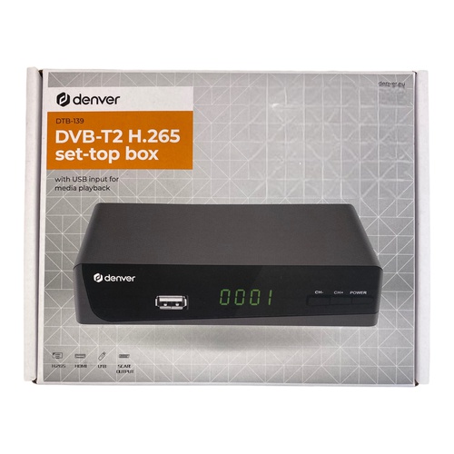 TDT DENVER DVB-T2 H.265  