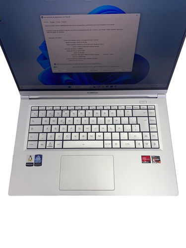 Portátil SLIMBOOK  PROX15 SSD 512 GB 16 GB 