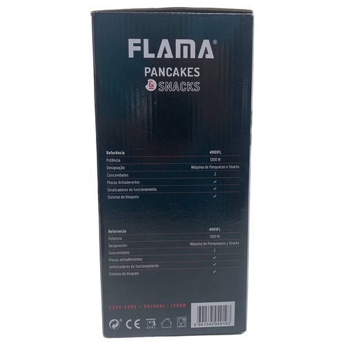 MÁQUINA PANCAKES FLAMA 4901FL