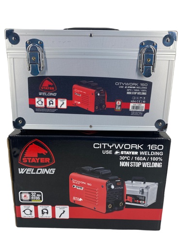 EQUIPO DE SOLDADURA STAYER CITYWORK 160