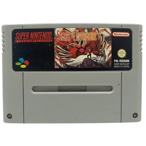 SECRET OF EVERMORE SUPER NINTENDO