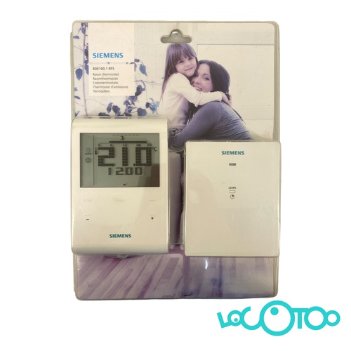 Termostato SIEMENS RDE100.1 RFS Inalámbrico