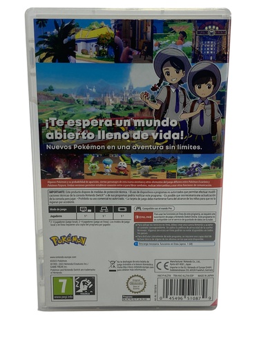 Videojuego NINTENDO SWITCH POKEMON PURPURA