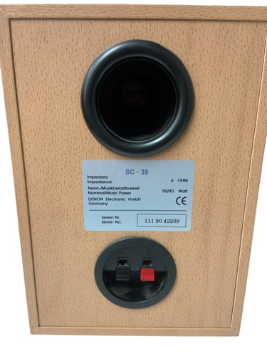 Cadena HIFI DENON DRA-F100 + DCD-F100 + SC-