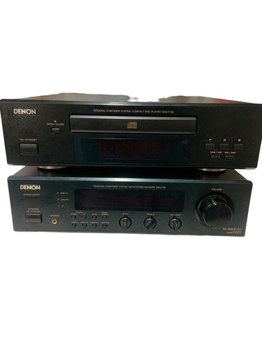 Cadena HIFI DENON DRA-F100 + DCD-F100 + SC-