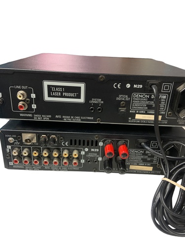 Cadena HIFI DENON DRA-F100 + DCD-F100 + SC-