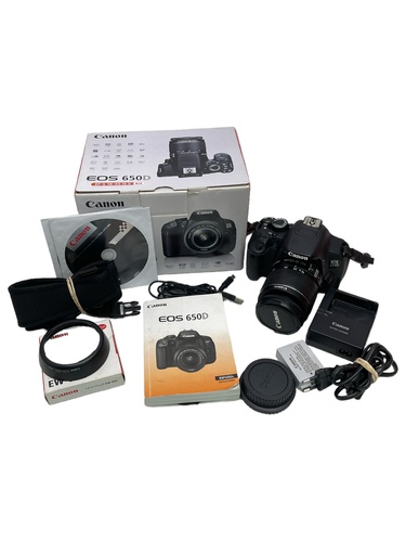 Cámara Réflex CANON EOS 650D 18-55 mm 18 MP