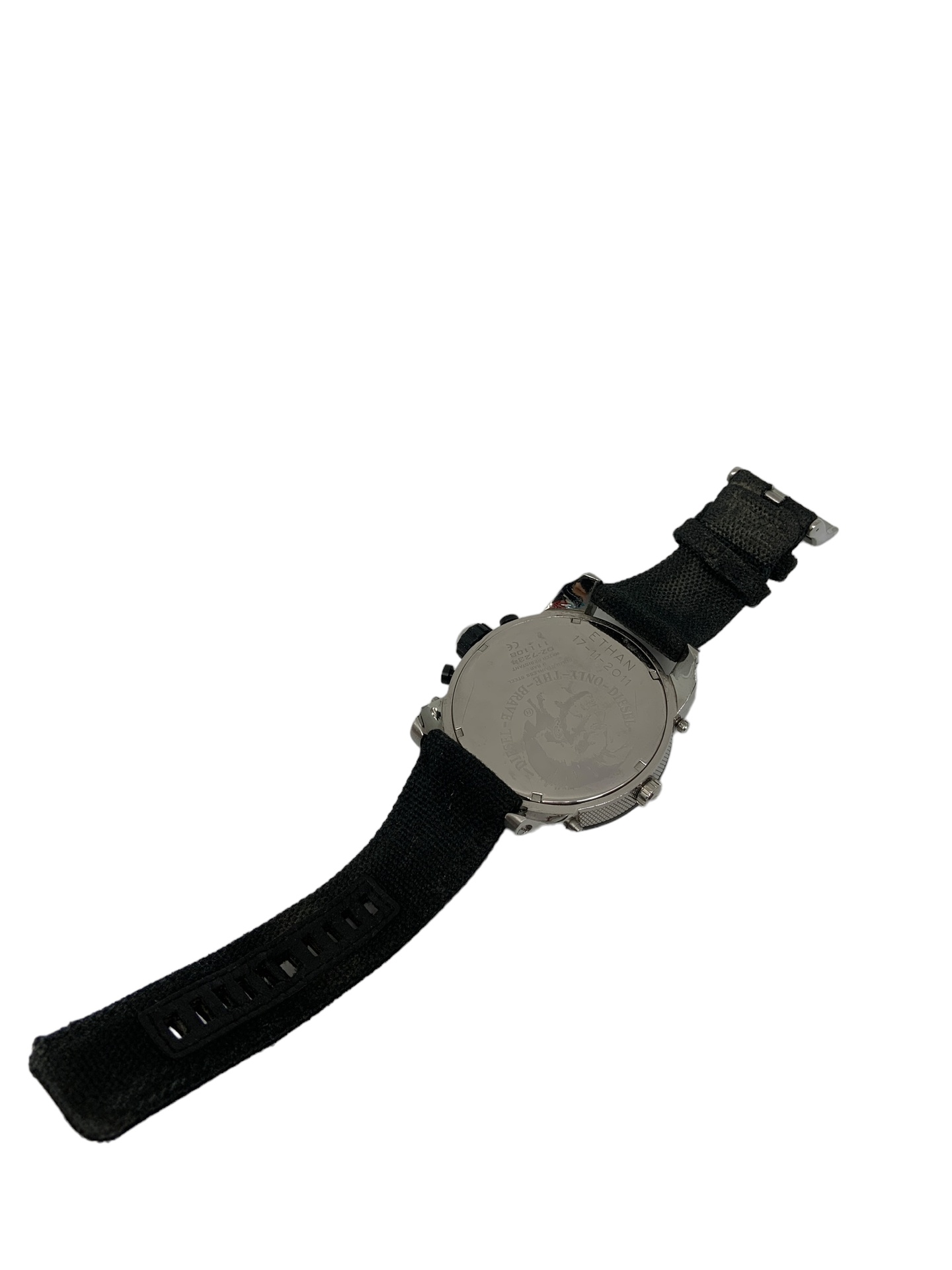 DIESEL DZ-7234 Caja de acero de 57mm, movimiento cuarzo, esfera