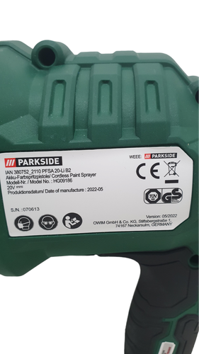 Pistola De Pintura PARKSIDE HG09186