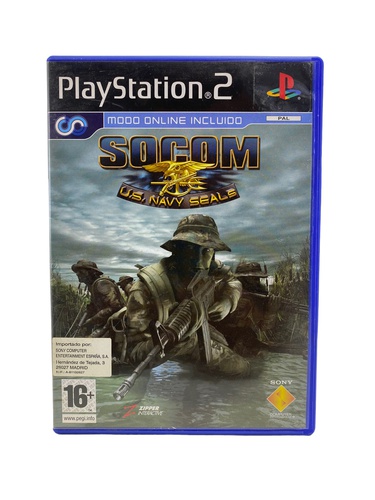 Videojuego SONY PS2 SOCOM US NAVY SEALS