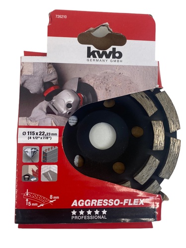 DISCO ABRASIVO KWB AGGRESSO-FLEX (726210)