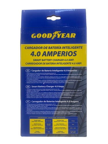 Cargador Baterías GOODYEAR CARGADOR DE BATE
