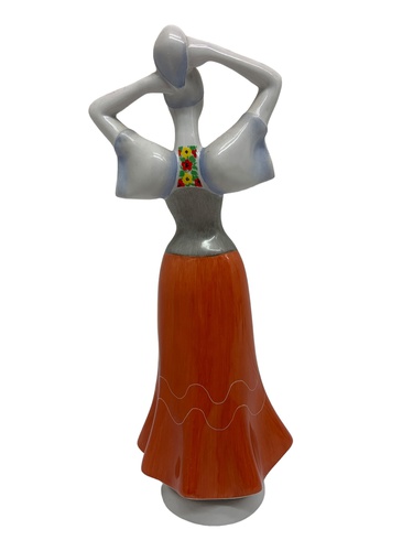 Cerámica A QUINCUM BUDAPEST FIGURA PORCELAN