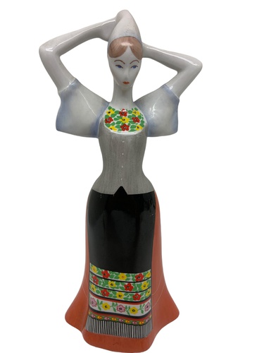 Cerámica A QUINCUM BUDAPEST FIGURA PORCELAN