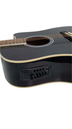 Guitarra Acústica HARLEY BENTON D-120CE BLA