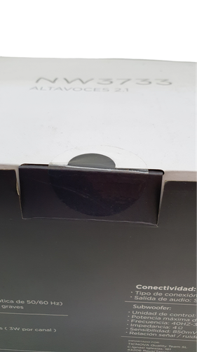 Altavoces NETWAY NW3733 2 Altavoces 2 Vías