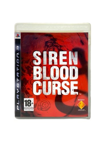 Videojuego SONY PS3 SIREN BLOOD CURSE Plays
