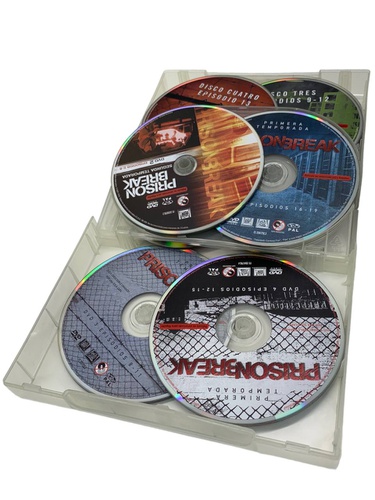 DVD LA COLECCION COMPLETA PRISON BREAK + EV