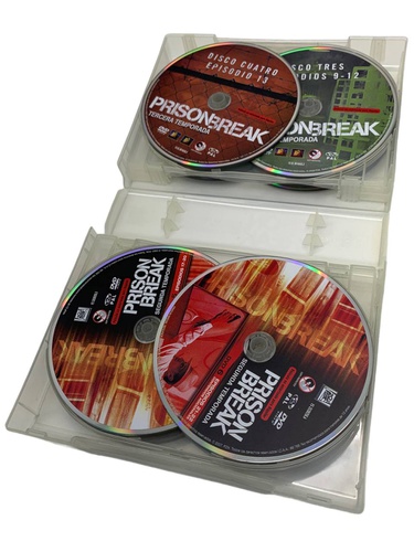 DVD LA COLECCION COMPLETA PRISON BREAK + EV