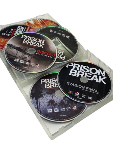 DVD LA COLECCION COMPLETA PRISON BREAK + EV