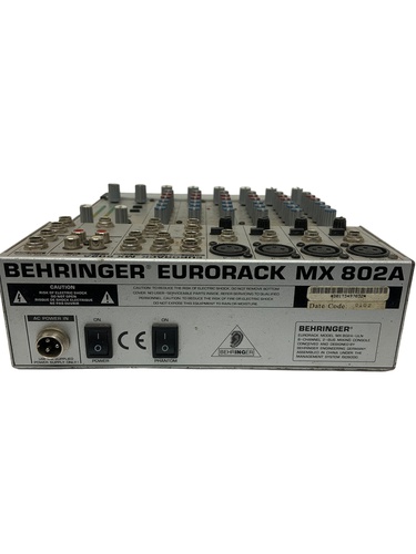 Mesa Dj BEHRINGER EURORACK MX 802A