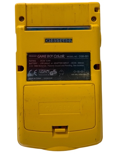 Consola Portátil GAME BOY COLOR AMARILLA