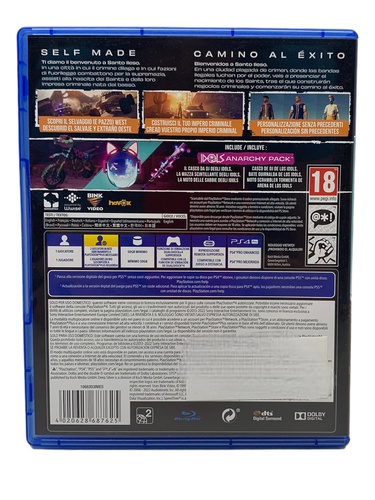 Videojuego SONY PS4 SAINTS ROW DAY ONE EDIT