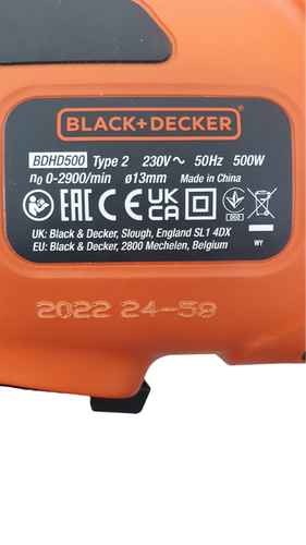 Taladro Eléctrico BLACK & DECKER BDHD500 Pe